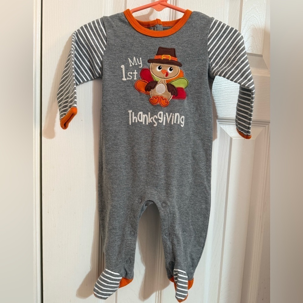 My 1st Thanksgiving Romper